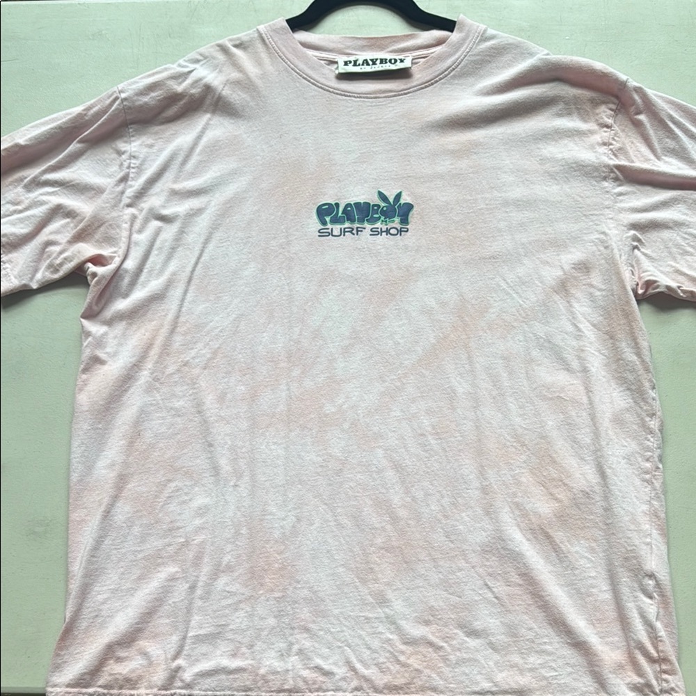 Playboy Men's Pink T-Shirt